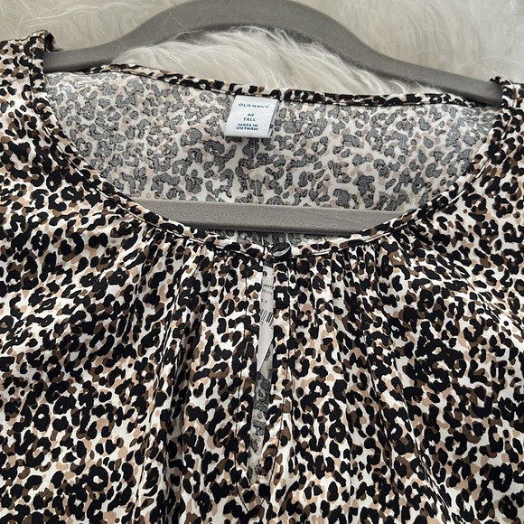 Old navy animal print dress medium tall - Picture 5 of 5